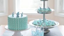 Shark Week Party Desserts Cake and Cupcakes | Crafts & Kugel