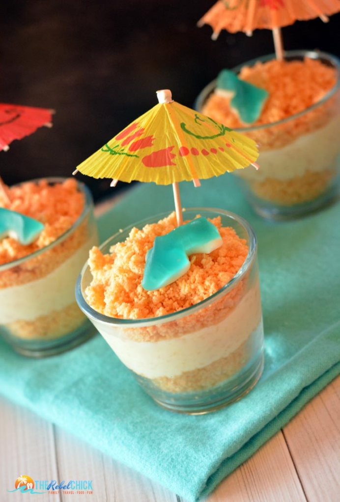 Key Lime Sand Cups for your Classy Coastal Shabbat Dessert | Crafts and Kugel